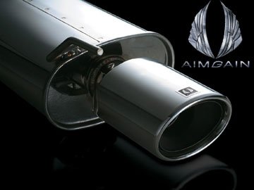 Amazon | AIMGAIN OSクラス マフラー 片側出し ニッサン シーマ